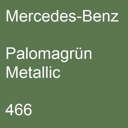 Mercedes-Benz, Palomagrün Metallic, 466.